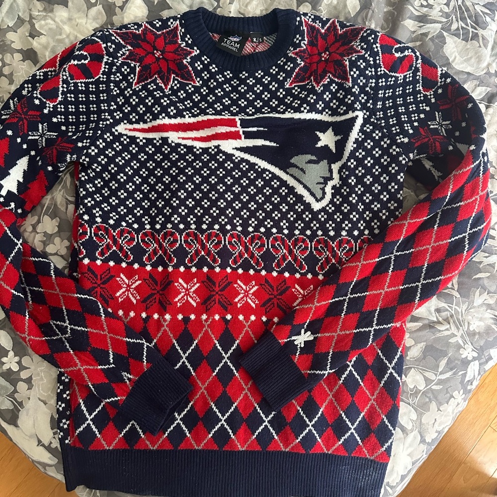 New England Patriots Ugly Christmas Sweater